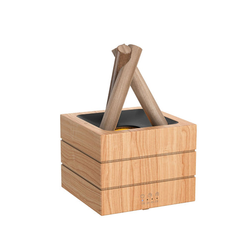 Diffuseur FLAMMIA finition effet bois